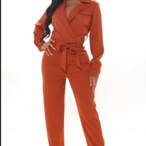 Never worn Fashion Nova jumpsuit